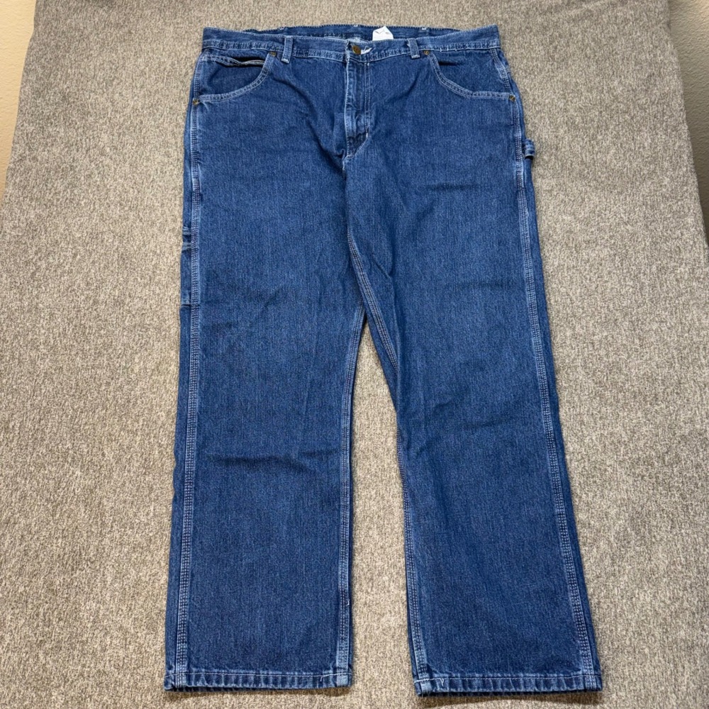 Key Industries Mens Blue Denim Carpenter Dungaree Jeans 40x30 FS:1277 452.45